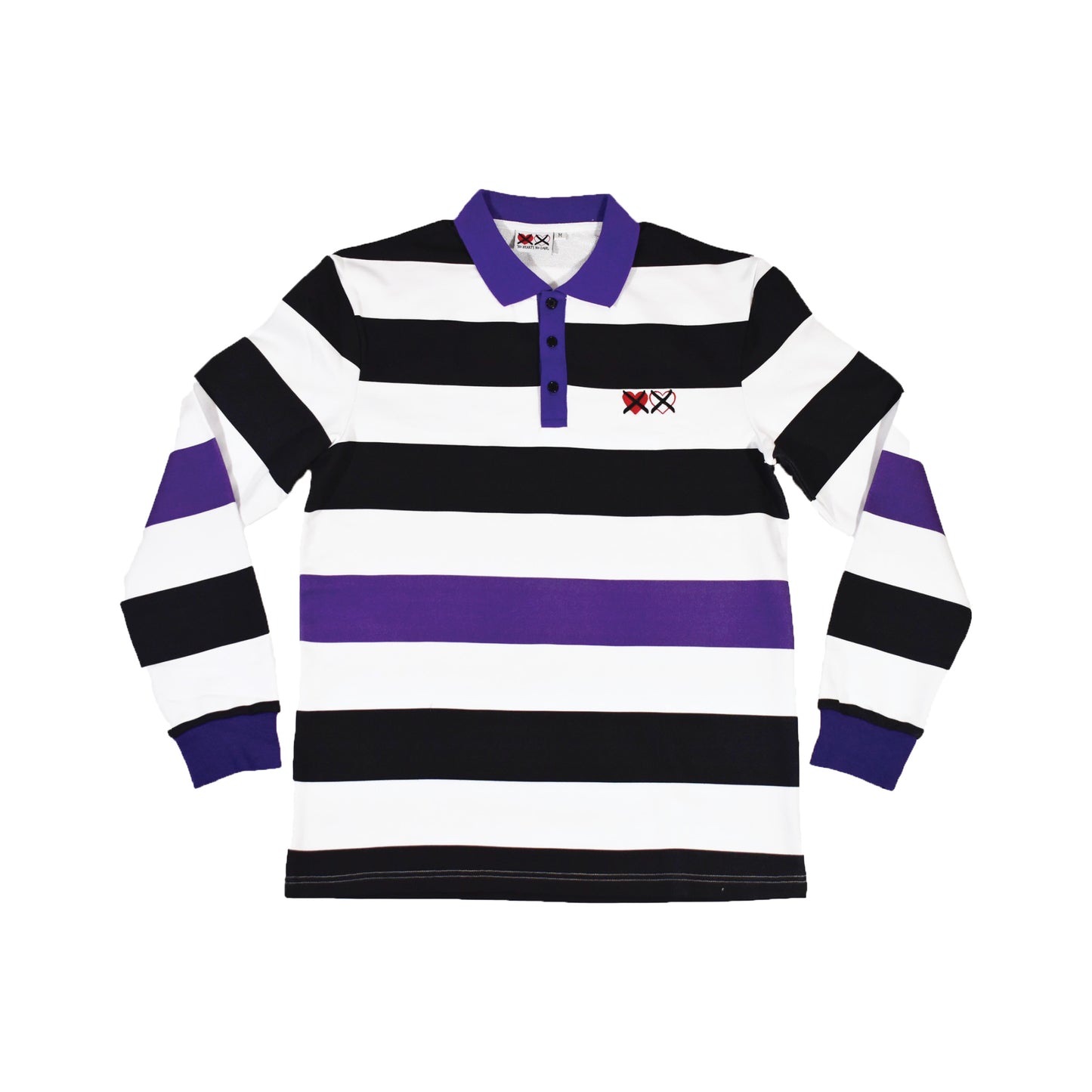 PURPLE LONG SLEEVE POLO