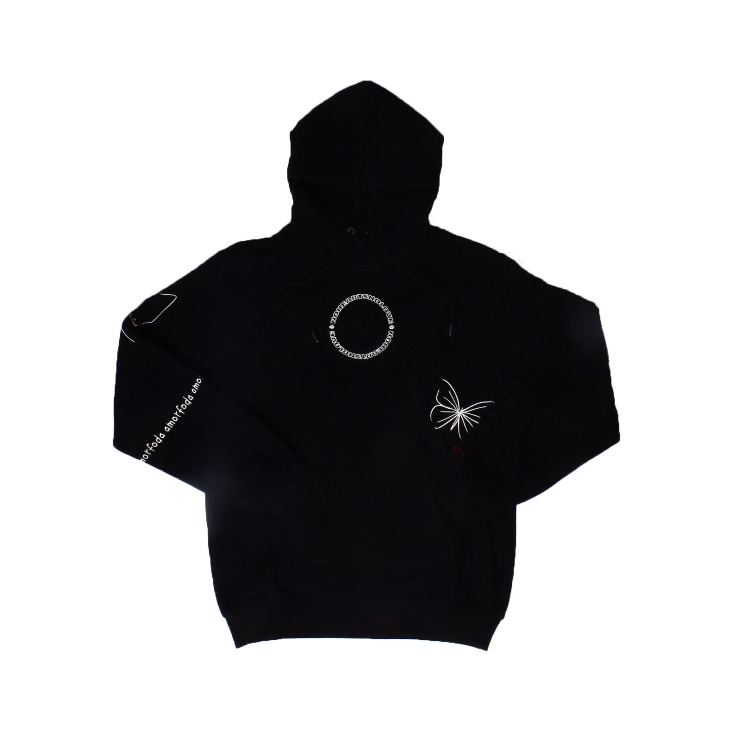'AMORFODA, YING YANG HOODIE