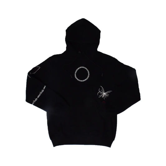 'AMORFODA, YING YANG HOODIE